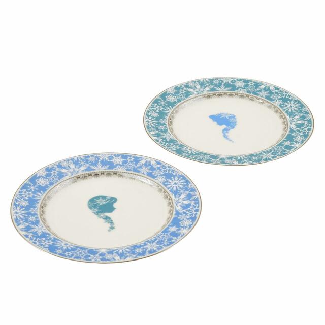 アナ＆エルサ プレート セット CRYSTAL ICE HOLIDAY 3,600円