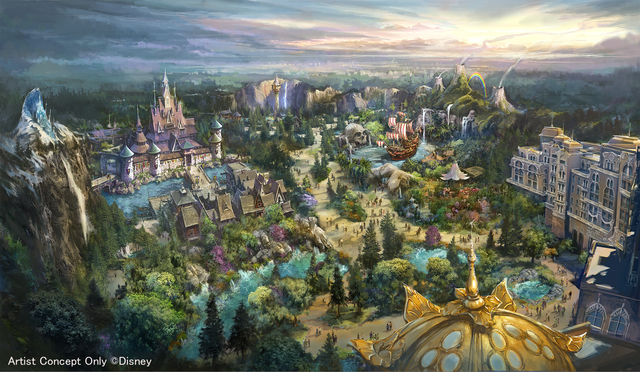 東京ディズニーシー新テーマポート全景