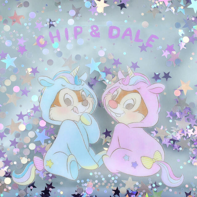 チップ＆デール ポーチ フラット CHIP ‘N DALE COLLECTION 2,500円
