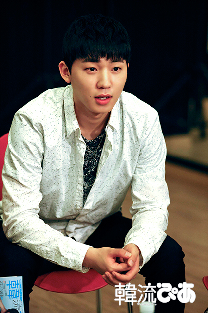 TEENTOP・CHANGJO　撮影：金熙珍（STUDIO ZIP）