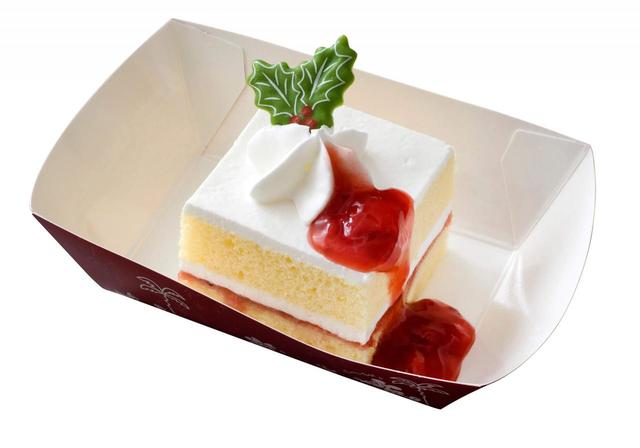 ストロベリーショートケーキ、スーベニアプレート付き 900円｜スウィートハート・カフェ｜東京ディズニーリゾート「ディズニー・クリスマス」スペシャルメニュー