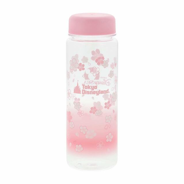 ドリンクボトル 1,800円｜サイズ：直径約6×高さ約20cm、容量：500ml｜東京ディズニーリゾート「サクラ」モチーフグッズ｜販売店舗：東京ディズニーランド「ギャグファクトリー/ファイブ・アンド・ダイム」、東京ディズニーシー「ベッラ・ミンニ・コレクション」｜発売日：2023年2月2日（木）