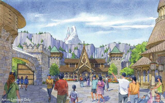 アナとエルサのフローズンジャーニー|フローズンキングダム|東京ディズニーシー新テーマポート「ファンタジースプリングス」