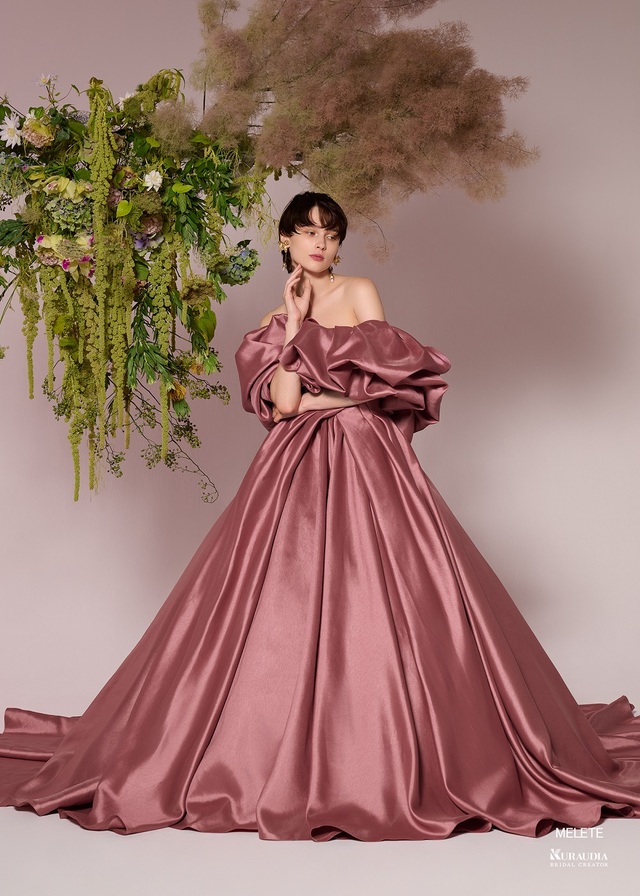 「Irida maison（イリーダメゾン）」新作ウェディングドレス　IM-0038_Pink