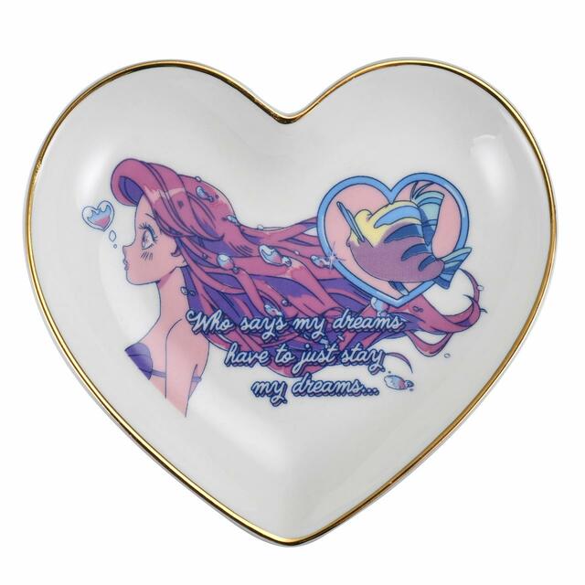 アリエル&フランダー プレート ミニ ときめきマーメイド 880円