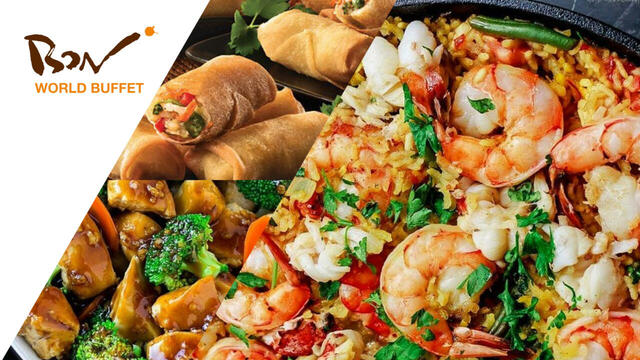 「BON WORLD BUFFET」<期間:2025年8月26日〜>【今だけ“120分飲み放題が500円”!本格アジア料理&世界のグルメが楽しめる英国発『BON WORLD BUFFET』が日本初上陸!】