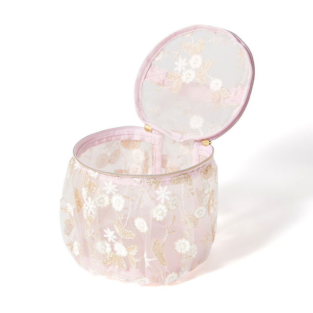 バニティポーチ ピンク