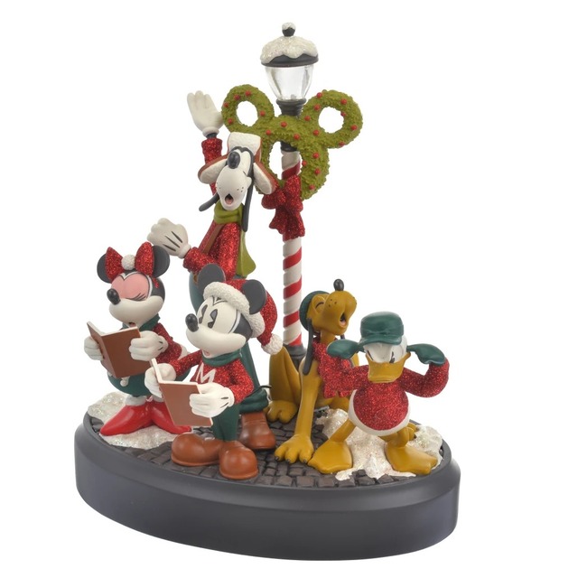 ミッキー＆フレンズ フィギュア ミュージック＆ライトアップ Vintage Christmas DISNEY CHRISTMAS 2022 8,250円 