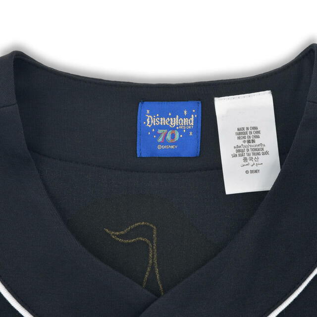 ミッキー、ドナルド、グーフィー 半袖シャツ ベースボールシャツ DISNEYLAND RESORT 70TH CELEBRATION 7,000円