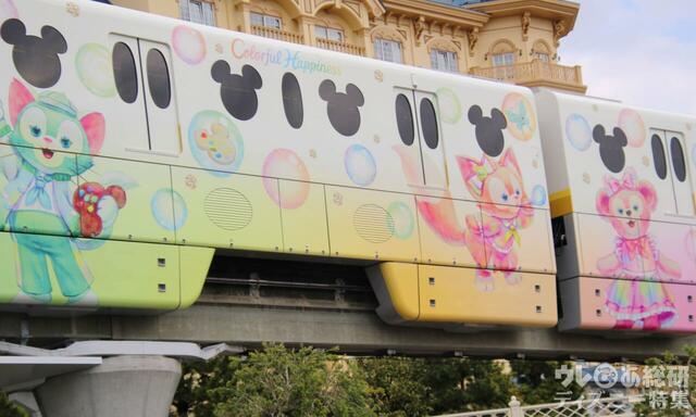 ダッフィー＆フレンズ20周年：カラフルハピネスーリゾートライナー