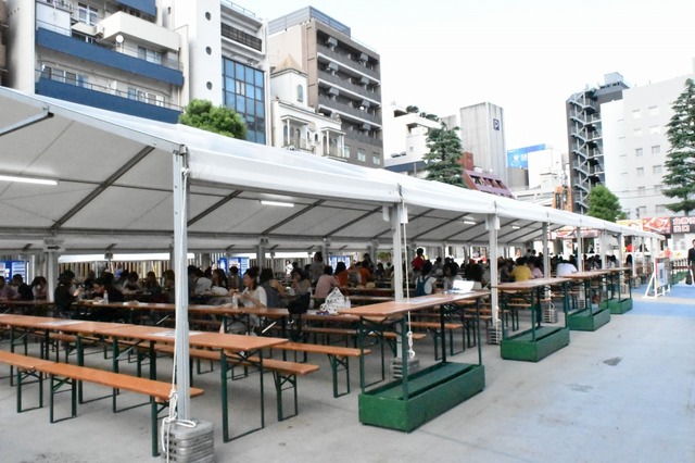 席もたくさんあります