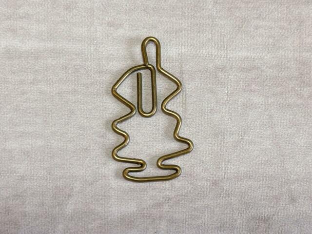 リトルミイのクリップはおしゃれなアンティークゴールドカラー