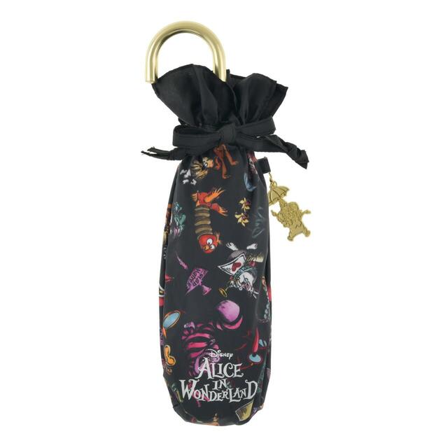 ふしぎの国のアリス 折りたたみ傘 晴雨兼用 ポーチ入り チャーム付き DISNEY ALICE IN WONDERLAND 75TH ANNIVERSARY 4,200円
