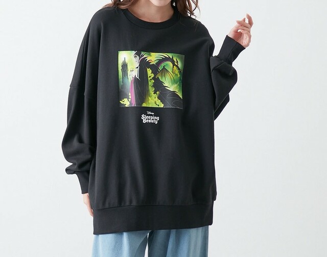 オーバーサイズ裏毛チュニック「ヴィランズ」(選べるキャラクター)|¥ 4,990 (税込)