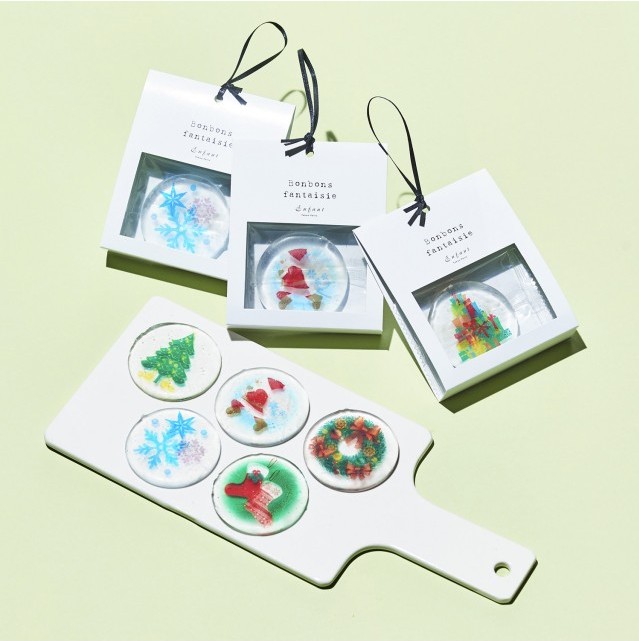クリスマスプリントキャンディーセット2組 アンファン＠伊勢丹新宿店