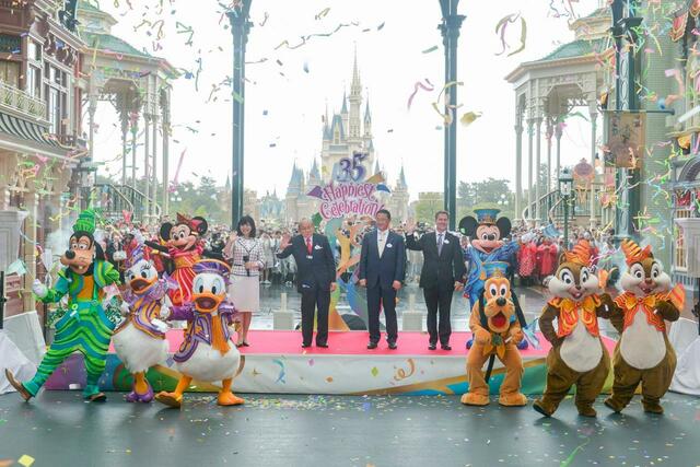2018年4月15日「東京ディズニーランド」開園35周年
