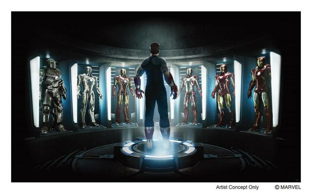 壁掛けアートのイメージ|マーベルスペシャルルーム“アイアンマン” |東京ディズニーリゾート「ディズニーアンバサダーホテル」