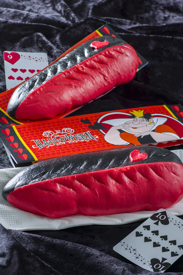 ツートーンギョウザドッグ 550円｜ノーチラスギャレー｜東京ディズニーシー「ディズニー・ハロウィーン」2018