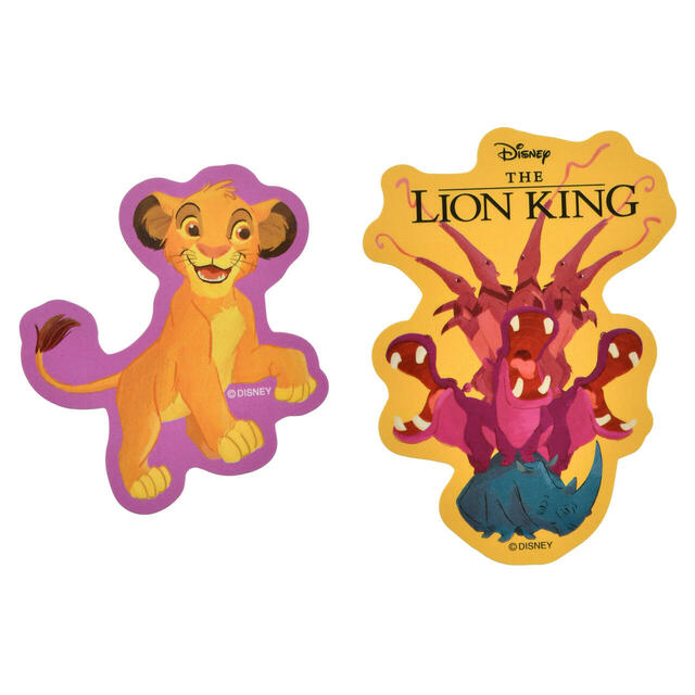 シンバ&ナラ シール・ステッカー ダイカット Sticker Collection THE LION KING 30 YEARS 700円