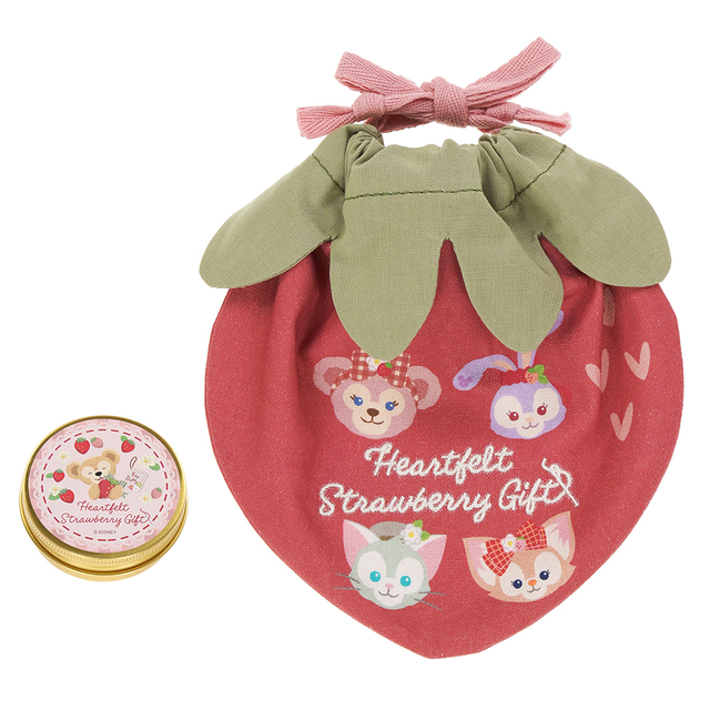 「ダッフィー＆フレンズのハートフェルト・ストロベリーギフト」ギフトセット