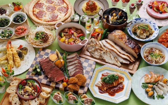 「スカイグリルブッフェ 武藏」＜期間：2025年4月26日〜6月30日＞【本格的なグリル料理＆約100種類の料理が食べ放題！初夏のパノラマビューで楽しむ“4冠達成”の眺望ブッフェ開催中！】