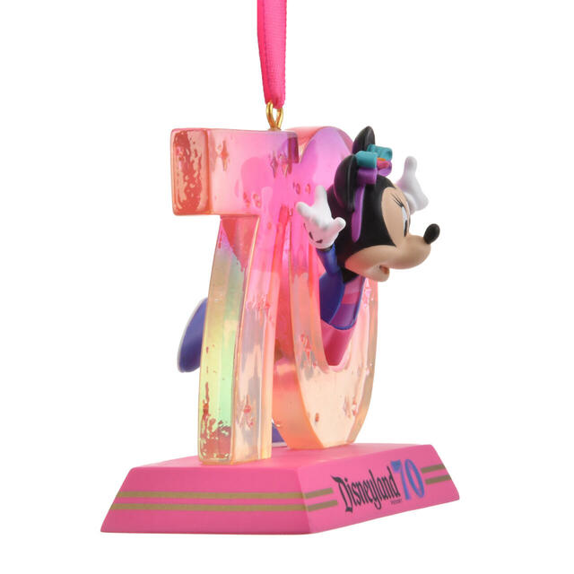 ミニー オーナメント DISNEYLAND RESORT 70TH CELEBRATION 2,800円