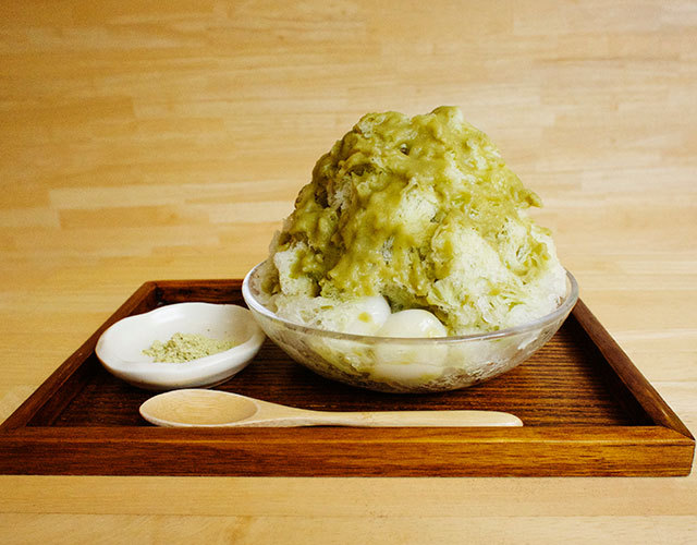 おちゃのこ／若草氷 700円