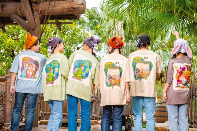 「ピーターパンのネバーランドアドベンチャー」をテーマにしたグッズ｜東京ディズニーシー新テーマポート「ファンタジースプリングス」｜販売店舗：東京ディズニーシー「エンポーリオ」｜発売日：2024年5月28日（火）