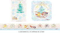 サンリオキャラクターズ クリスマス パレット6のピック・台紙・フィルム【「Happy ICE CREAM CHRISTMAS ハッピー アイスクリーム クリスマス」】