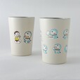 【ヴィレッジヴァンガードオンラインストア／ドラえもんキッチン雑貨】ステンレスタンブラー（fun time/favorite）
