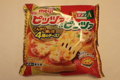 明治「明治レンジピッツァ＆ピッツァ2枚入」