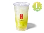 【ゴンチャ「SHINEシャインマスカット」】SHINEシャインマスカット スパークリングティー(ICED/L) 760円