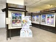 TVアニメ「あの日見た花の名前を僕達はまだ知らない。」のポスターなども展示