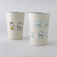 【ヴィレッジヴァンガードオンラインストア／ドラえもんキッチン雑貨】ステンレスタンブラー（fun time/favorite）