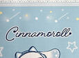 「Cinnamoroll」の筆記体ロゴもかわいい♪