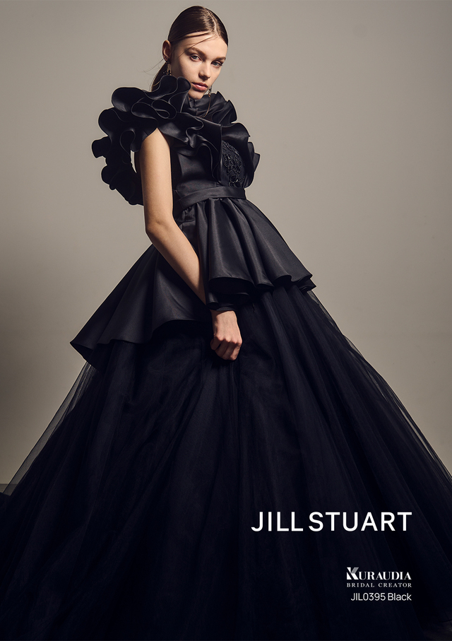 ジルスチュアート 新作ウェディングドレス JIL-0395_Black