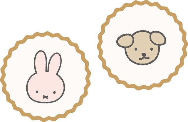 【そごう大宮店 ミッフィーzakkaフェスタ】「アイシングビスケット入りトランク缶」はビスケット12枚入り