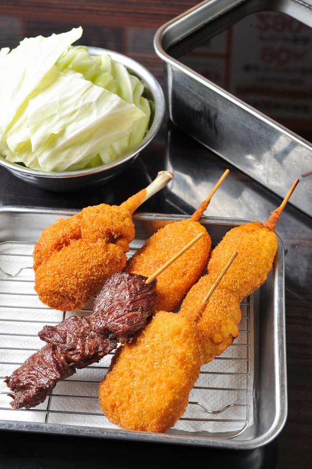 串かつ えいちゃん／串かつ各種