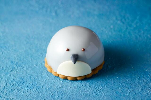 「赤ちゃんペンギンのムース」【ハイアット セントリック 銀座 東京 × すみだ水族館が「すみだ水族館コラボアフタヌーンティー」開催】