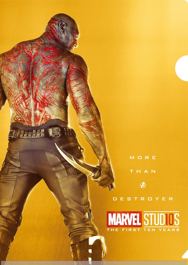 クリアファイルセットＩ（スター・ロード、ロケット、グルート、ガモーラ、ドラッグス）