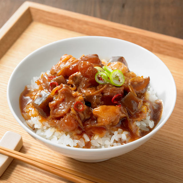 「ごはんにかける　牛すじとこんにゃくのぼっかけ」