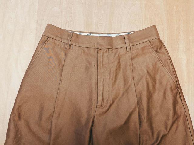 【UNIQLO（ユニクロ）】コットンワイドパンツ／税込3,990円