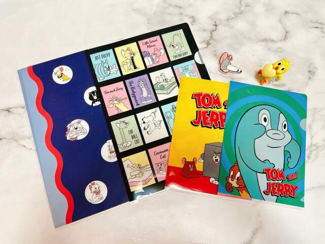 【一番くじ トムとジェリー】今回ゲットできた景品。トムジェリらしいポップでコミカルな世界観がぎゅっと詰まった、見ているだけで気分が上がるラインナップ♪