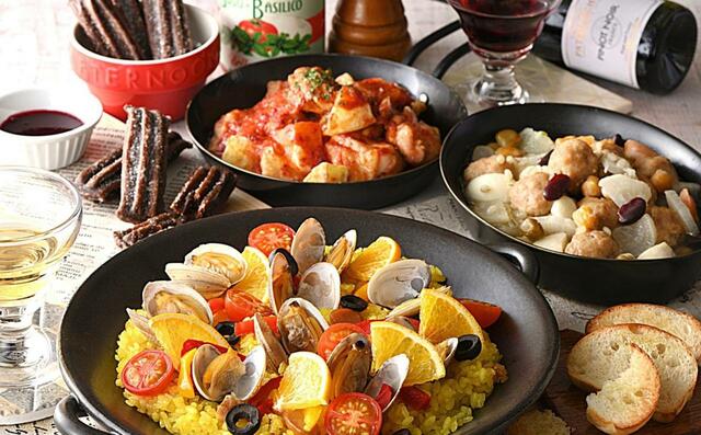 スペインフェア【THE BUFFET/平日限定！全コース『時間無制限』食べ放題】