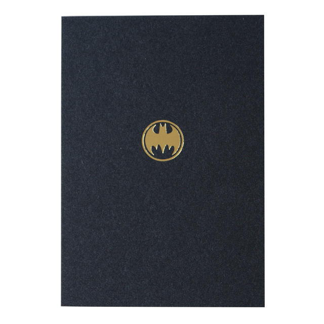 BATMAN  B6 ノート Specular Gold 550円