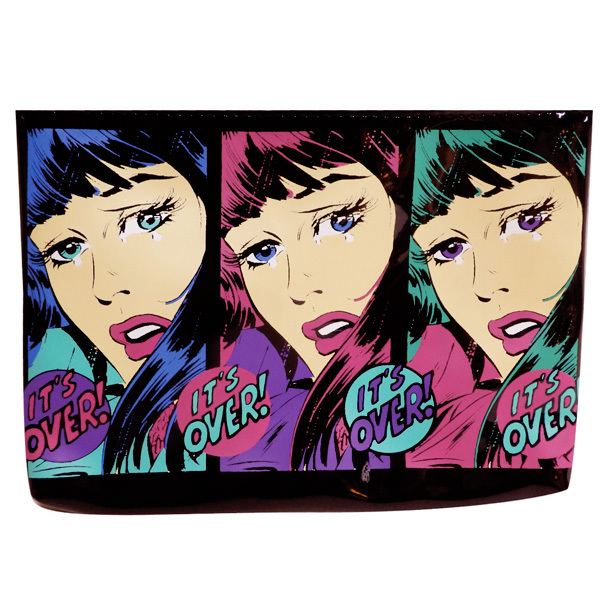 エナメルフラットポーチ（ロマンチックアドベンチャー）￥1,500+税