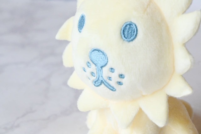 【「タイトーくじ　ブルーナアニマル　Dot Pattern Collection」】D賞　チャーム付きマスコット／おめめがほんの少し淡いブルーになっているのも実は今回ならではのポイント