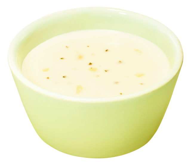 瀬戸内産のレモンを使用した爽やかでクリーミーなソース