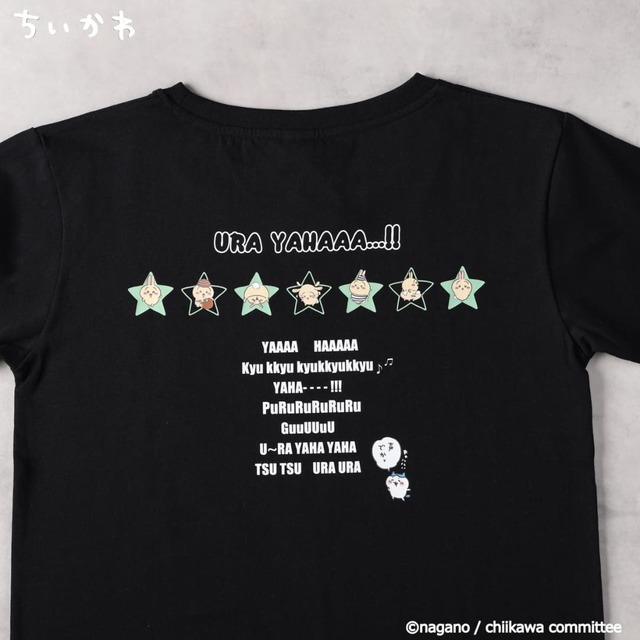 【ちいかわ】 ウラヤハ プリントTシャツ　うさぎの“迷”言！