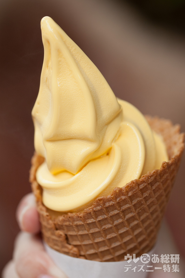ソフトクリーム（パンプキン/ミルク/ミックス）｜東京ディズニーランド「ディズニー・ハロウィーン」2016